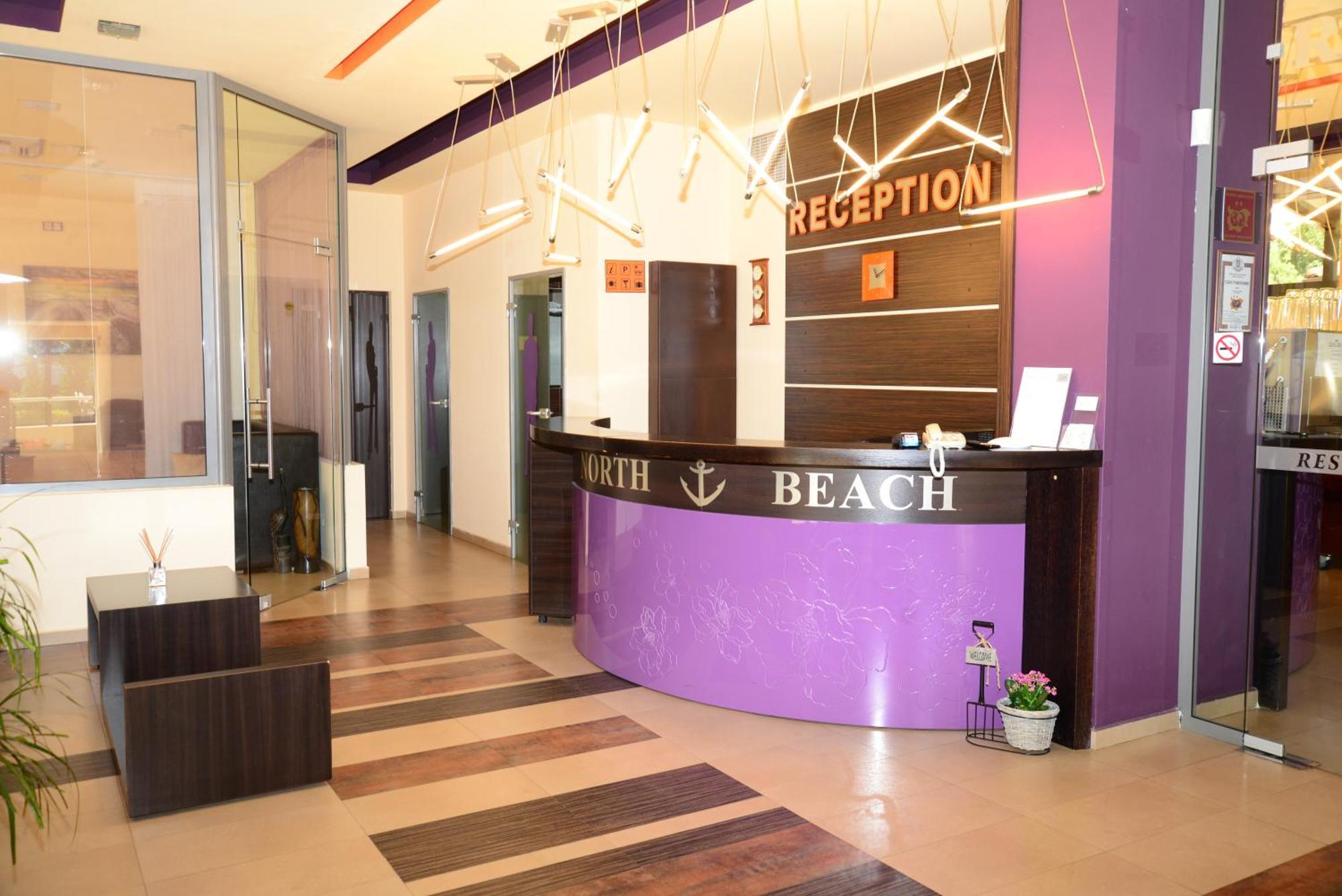 North Beach Hotel Primorsko Bagian luar foto